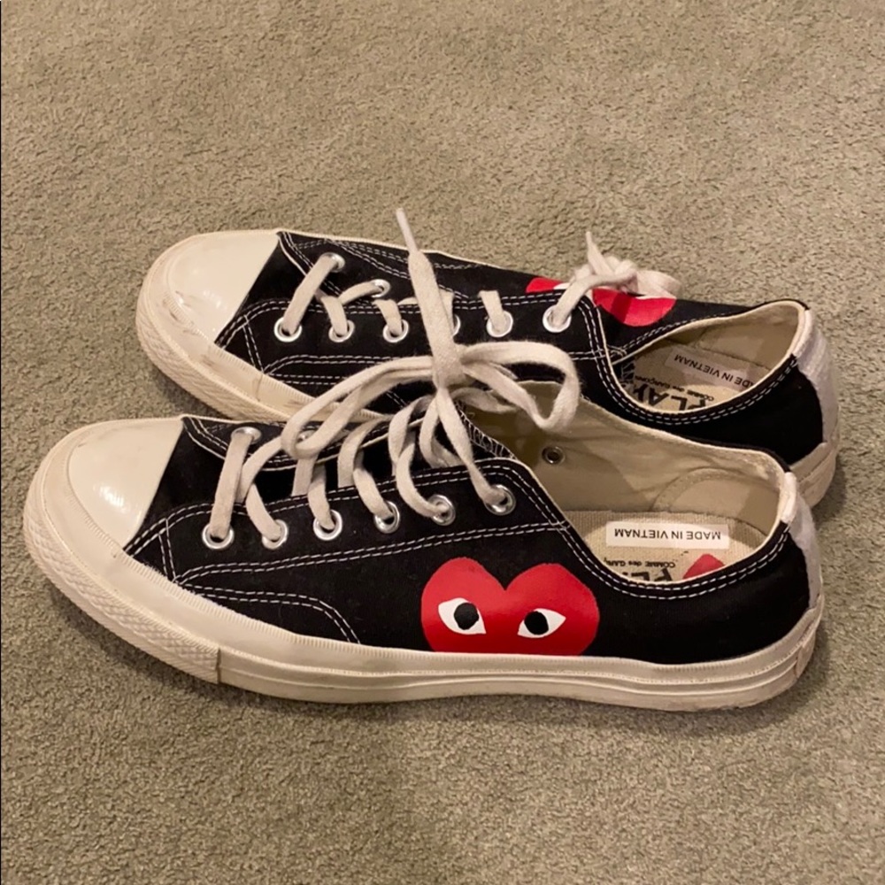 CDG low top converse